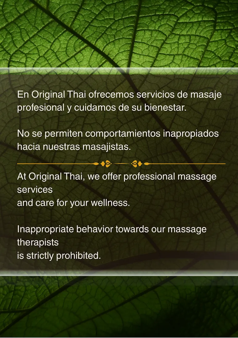 ORIGINAL THAI MASSAGE · Fotos 7
